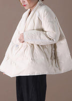 Serano | Casual Oversized Down Jacket With Thick Standup Collar - Nalani - UK Fashion Clothing and Decor