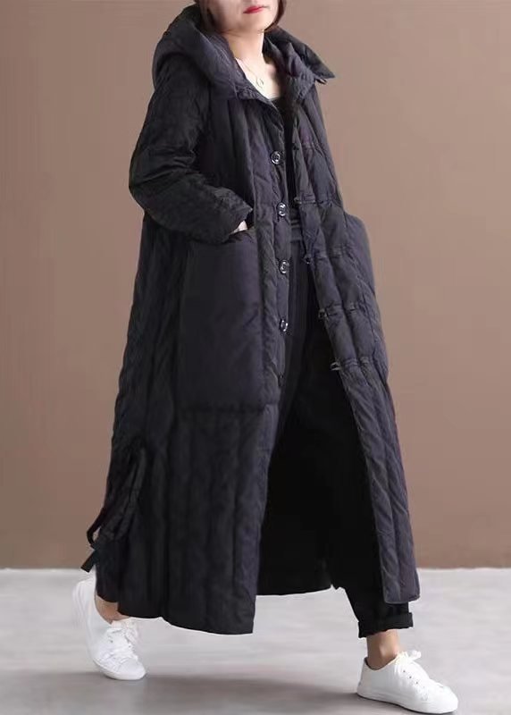 Serano | Plus Size Beige Winter Coat With Hood And Large Pockets - Nalani - UK Fashion Clothing and Decor