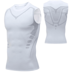 Shaping Men's Shirt – Men's Shapewear Compression Undershirt for Chest & Belly, Invisible Under Clothes, S–3XL – CoreForm Bodyshape - Nalani - Fashion Clothing and Decor