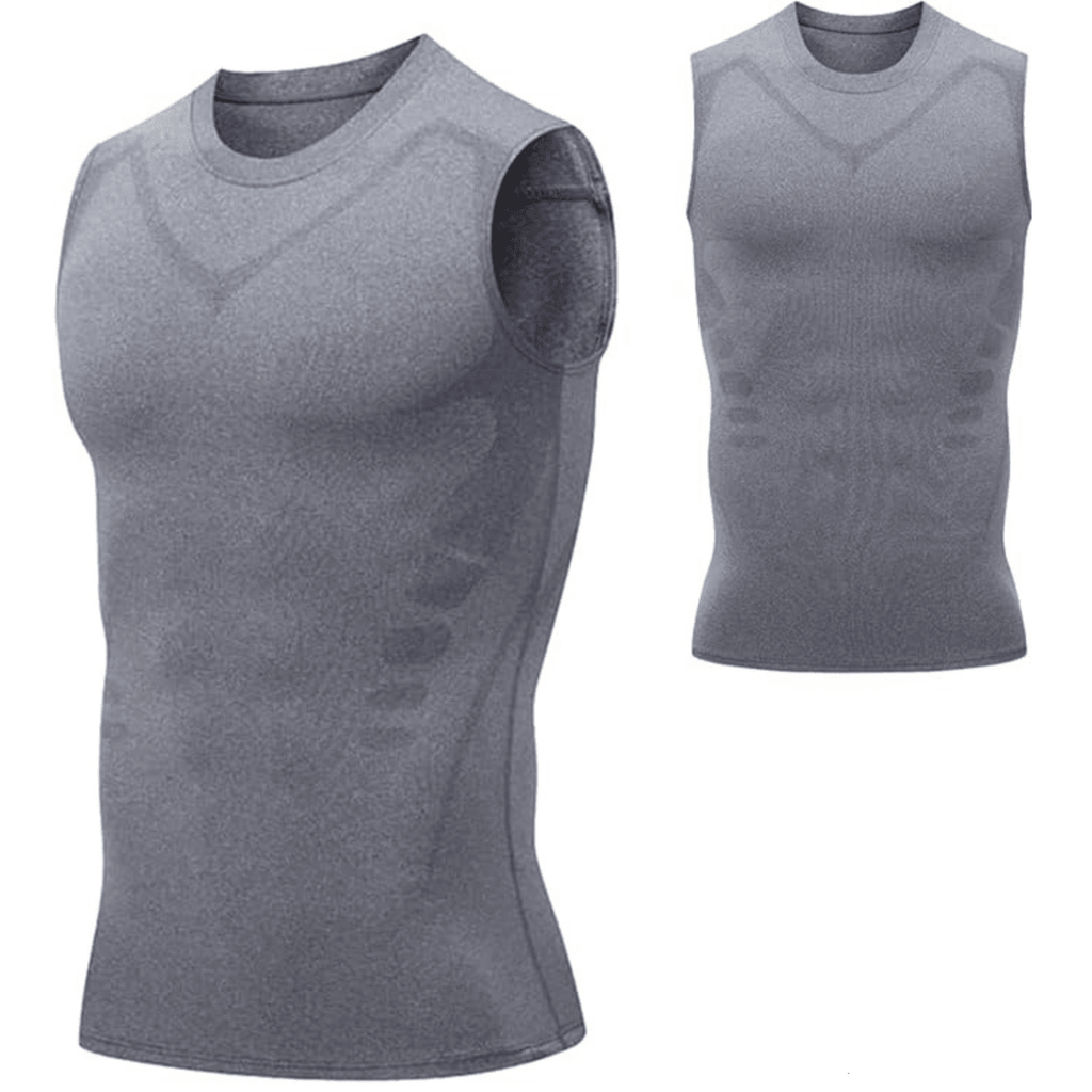 Shaping Men's Shirt – Men's Shapewear Compression Undershirt for Chest & Belly, Invisible Under Clothes, S–3XL – CoreForm Bodyshape - Nalani - Fashion Clothing and Decor