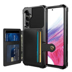 Slim Magnetic Leather Wallet Case for A Series Smartphones - Nalani - UK Fashion Clothing and Decor