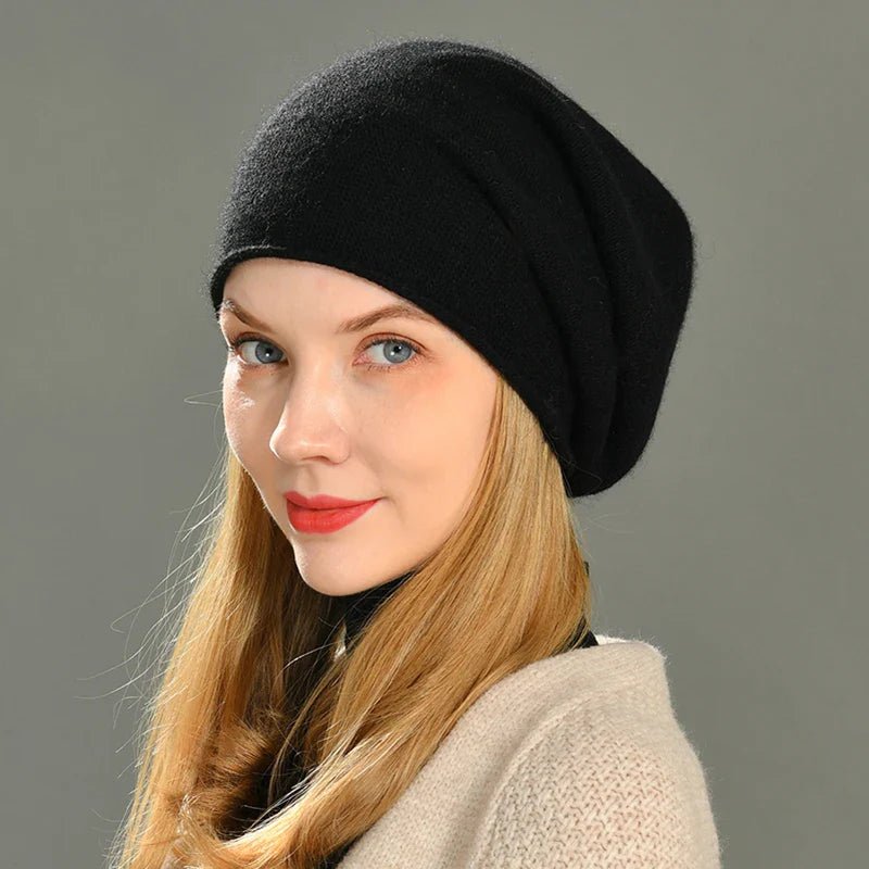 Slouch Beanie For Warm Lightweight Winter Style - Nalani - UK Fashion Clothing and Decor