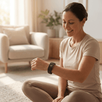 Smart Fitness Tracker with Heart Rate Monitor – Activity & Sleep Tracking, Notifications, OLED, IP67, iOS & Android - Nalani - Fashion Clothing and Decor