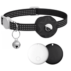 Smart Tracker Collar for Cats and Dogs – Pet Tracker for Android, Works with Google Find My Device, Reflective - Nalani - Fashion Clothing and Decor