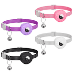 Smart Tracker Collar for Cats and Dogs – Pet Tracker for Android, Works with Google Find My Device, Reflective - Nalani - Fashion Clothing and Decor