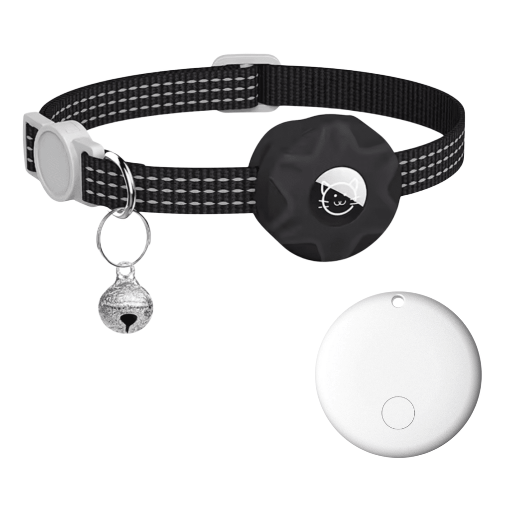 Smart Tracker Collar for Cats and Dogs – Pet Tracker for Android, Works with Google Find My Device, Reflective - Nalani - Fashion Clothing and Decor