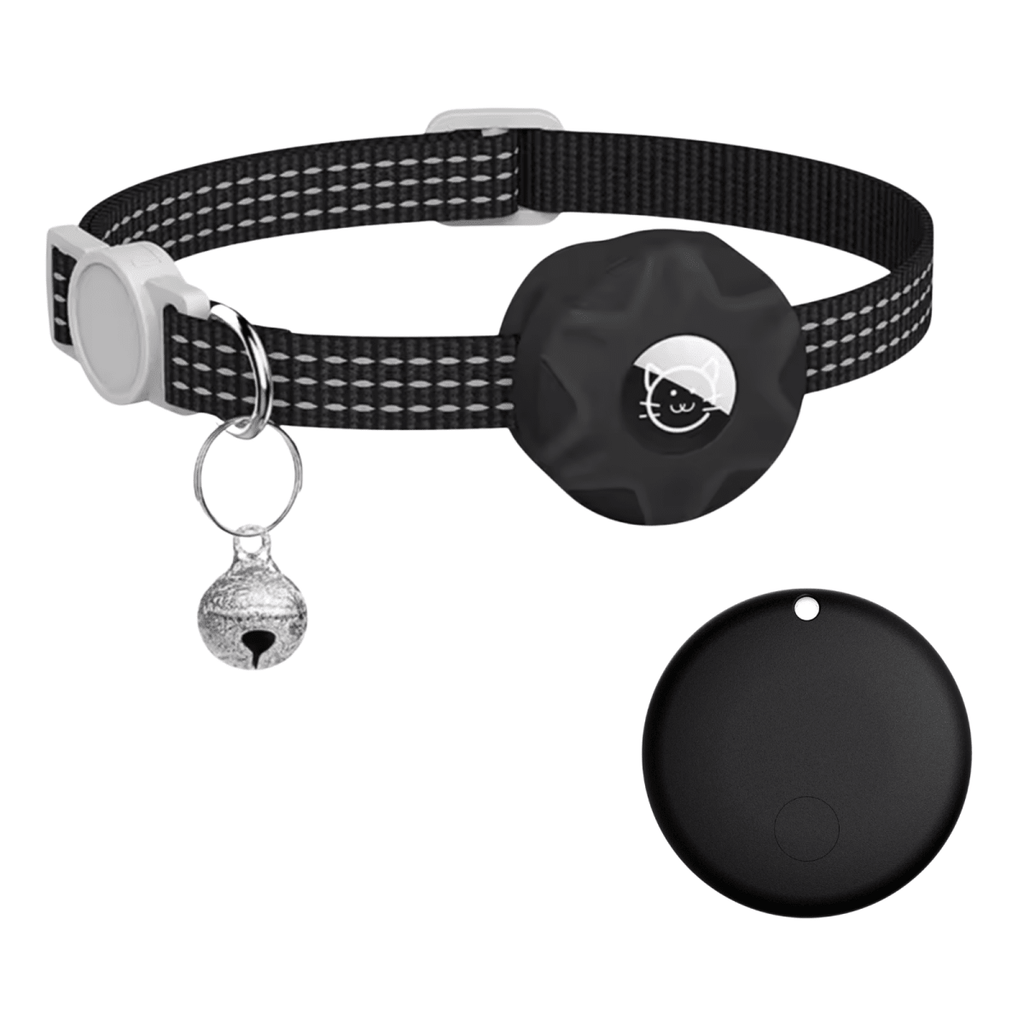 Smart Tracker Collar for Cats and Dogs – Pet Tracker for Android, Works with Google Find My Device, Reflective - Nalani - Fashion Clothing and Decor