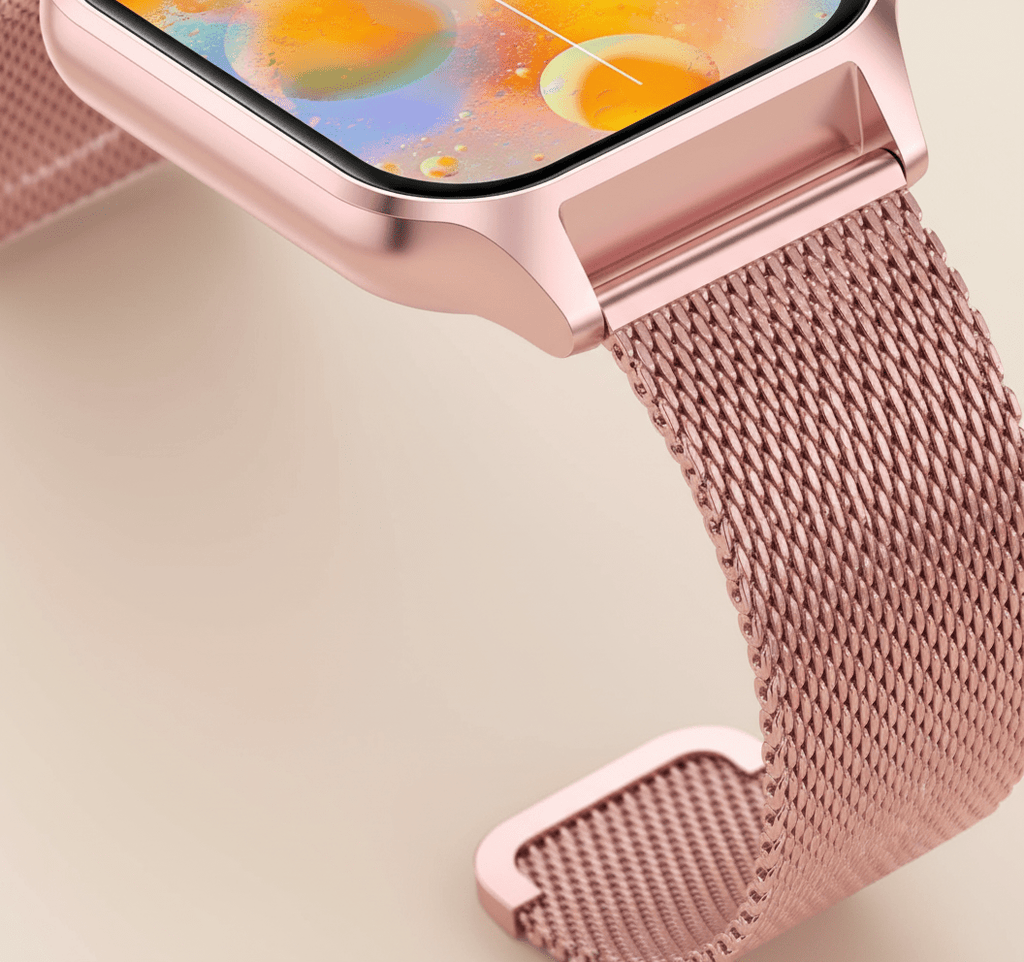 Smartwatch with Fitness Tracker – Stylish Smart Watch with Touch Screen & Call Notifications, 4 Colors – StyleTrack - Nalani - Fashion Clothing and Decor