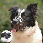 Soft Mesh Dog Muzzle – Breathable, Adjustable Muzzle to Prevent Biting and Chewing – for Walks, Training & Vet Visits, S–XL - Nalani - Fashion Clothing and Decor