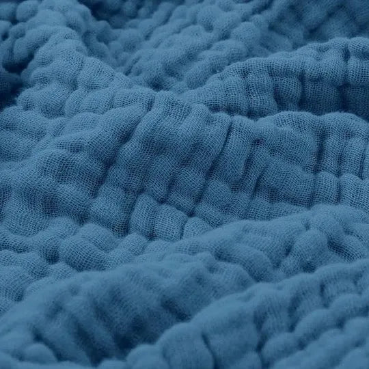 Soft Muslin Throw Blanket – Lightweight Cotton Muslin Blanket, Warm & Breathable, for Couch & Bed, 6 Colors, 3 Sizes - Nalani - Fashion Clothing and Decor