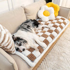 Soft Pet Blanket – Chenille Couch Cover for Dogs & Cats, Non-Slip Furniture Protector, Machine Washable – CozyCover - Nalani - Fashion Clothing and Decor