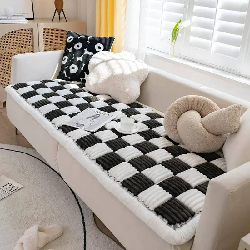 Soft Pet Blanket – Chenille Couch Cover for Dogs & Cats, Non-Slip Furniture Protector, Machine Washable – CozyCover - Nalani - Fashion Clothing and Decor
