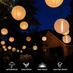 Solar Lantern for Garden and Patio LED Night Glow Light - Nalani - UK Fashion Clothing and Decor
