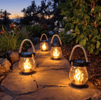 Solar Lantern For Outdoor Lighting And Nighttime Magic Glow - Nalani - Fashion Clothing and Decor