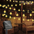 Solar Powered LED String Lights For Outdoor Garden Patio - Nalani - UK Fashion Clothing and Decor