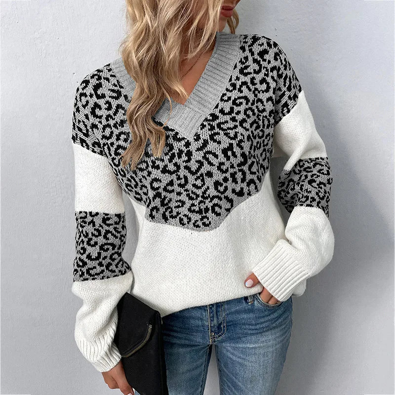 Solis | Women's Colorblock Sweater - Long Sleeve Contrast Panel Pullover - Nalani - Fashion Clothing and Decor
