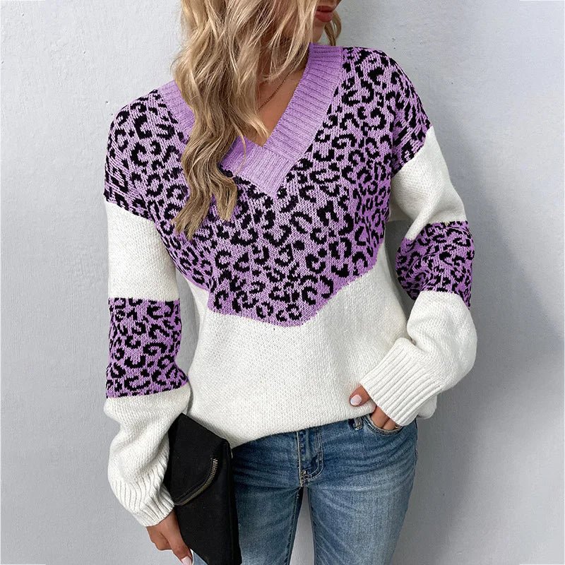 Solis | Women's Colorblock Sweater - Long Sleeve Contrast Panel Pullover - Nalani - Fashion Clothing and Decor