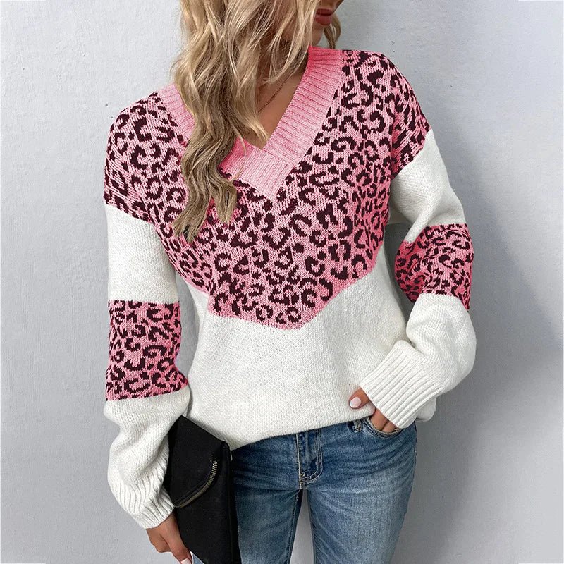 Solis | Women's Colorblock Sweater - Long Sleeve Contrast Panel Pullover - Nalani - Fashion Clothing and Decor