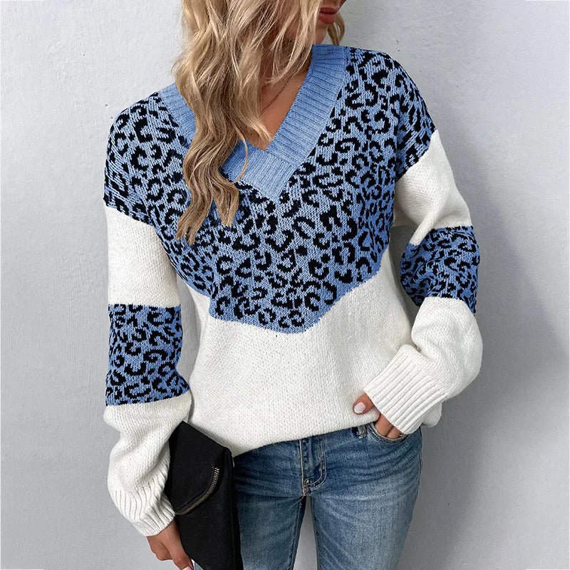 Solis | Women's Colorblock Sweater - Long Sleeve Contrast Panel Pullover - Nalani - Fashion Clothing and Decor