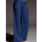 Sorelle | Women's Summer Wide - Leg Trousers with Drawstring | Relaxed Fit - Nalani - Fashion Clothing and Decor