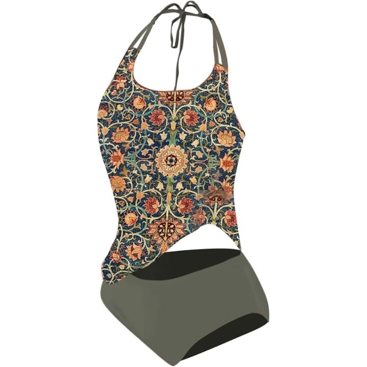 Soril Swimwear | Boho Tankini Set for Women with a Slim Fit | Two - Piece - Nalani - Fashion Clothing and Decor