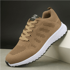 Soril | Women's Casual Knit Sneakers with Laces | Walking Shoes - Nalani - Fashion Clothing and Decor
