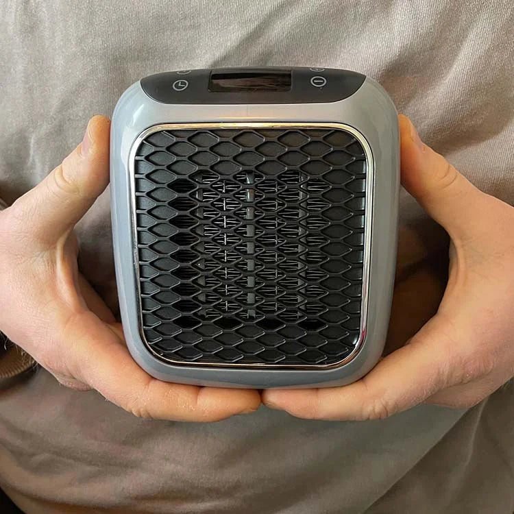 Space Heater with Modern Design – Compact Electric Heater with Timer, Tip-Over & Overheat Protection – EcoHeat - Nalani - Fashion Clothing and Decor
