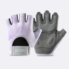 Sport & Fitness Gloves – Half Finger Workout Gloves for Weightlifting, Kettlebell & Cycling, Unisex, S–L – GripMax - Nalani - Fashion Clothing and Decor