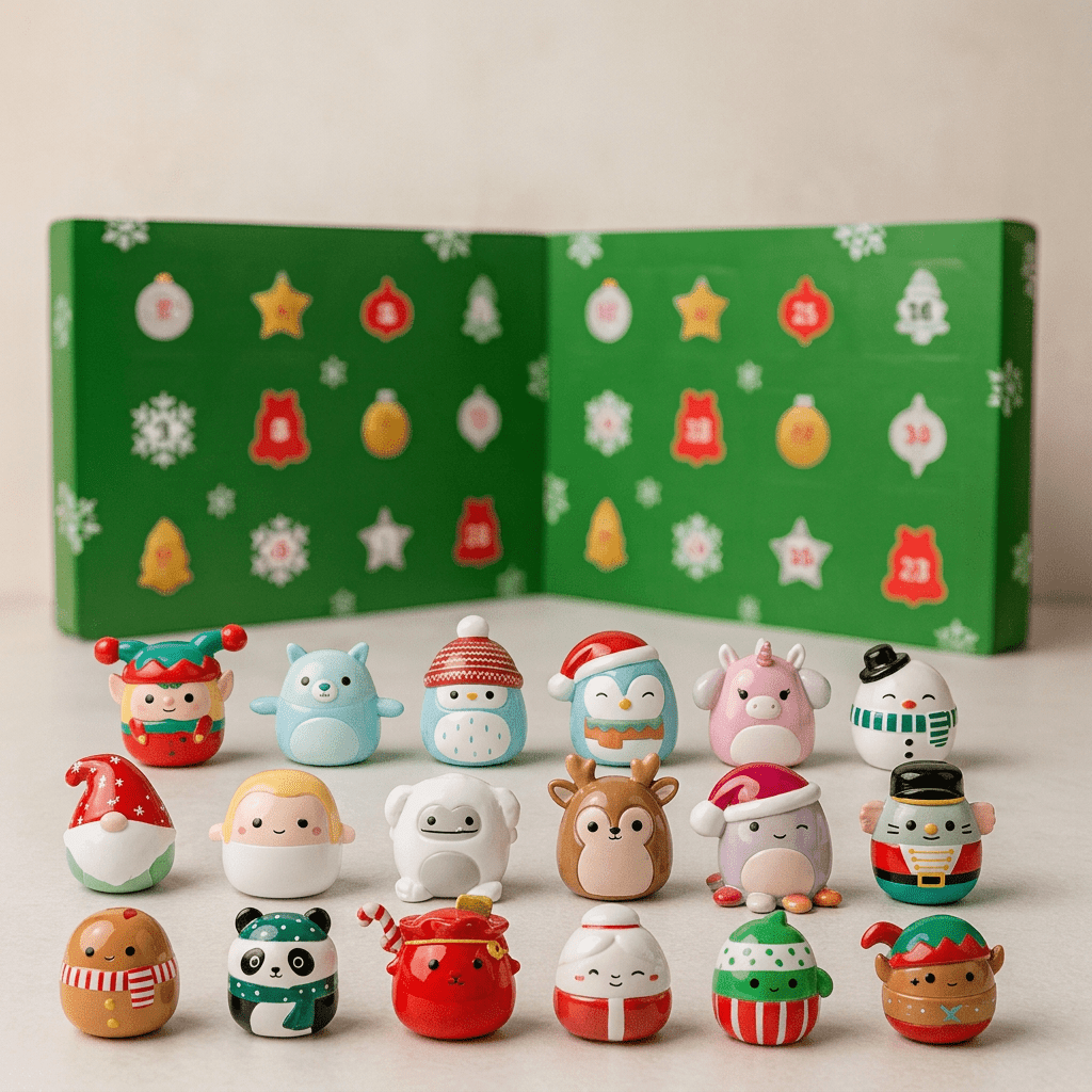 Squishmallows Advent Calendar Gift With 24 Mini Christmas - Nalani - Fashion Clothing and Decor