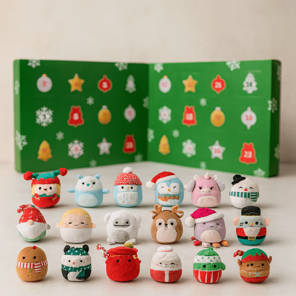 Squishmallows Advent Calendar Gift With 24 Mini Plushies Christmas - Nalani - Fashion Clothing and Decor