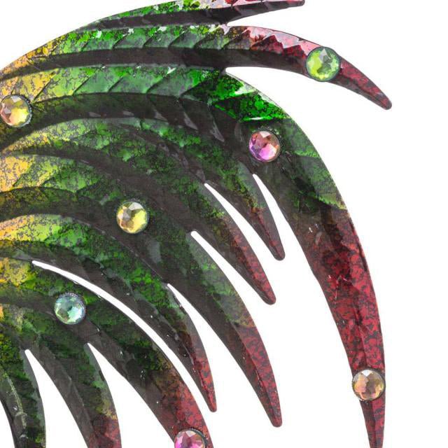 Stunning Iridescent Wind Spinner Rooster Garden Decor - Nalani - UK Fashion Clothing and Decor