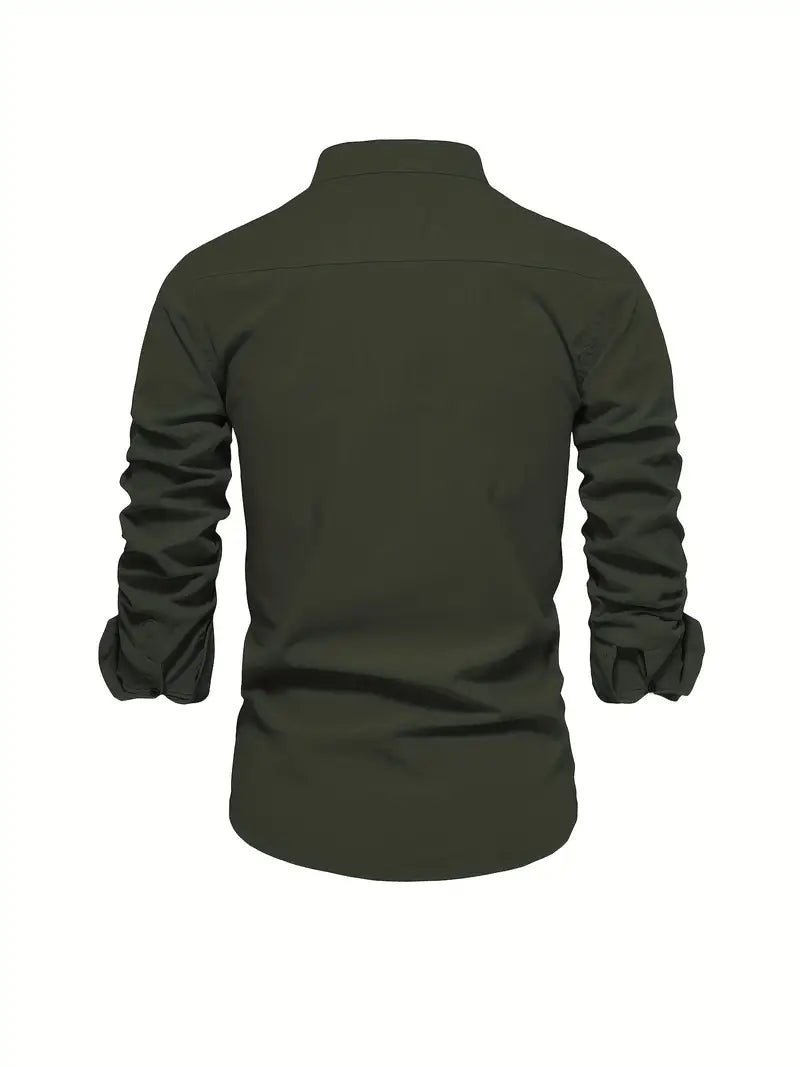 Stylish Button Up Shirt For Confident Everyday Wear - Nalani - UK Fashion Clothing and Decor