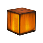 Stylish LED Table Lamp – Cordless Wood-Look Night Light, Rechargeable Touch Lamp for Nightstand & Desk, 3 Shapes – WoodGlow - Nalani - Fashion Clothing and Decor