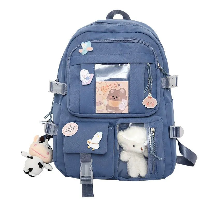 Stylish School Backpack For 15.6 Inch Laptop 45x30x15cm - Nalani - UK Fashion Clothing and Decor