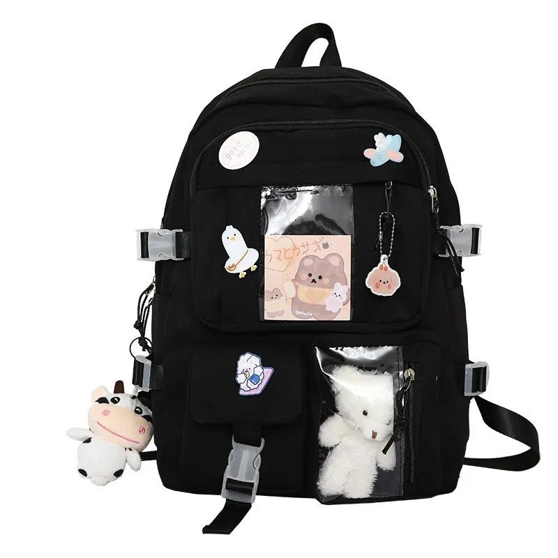 Stylish School Backpack For 15.6 Inch Laptop 45x30x15cm - Nalani - UK Fashion Clothing and Decor