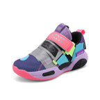 Stylish Velcro Sneakers for Boys Breathable Mesh Design - Nalani - UK Fashion Clothing and Decor