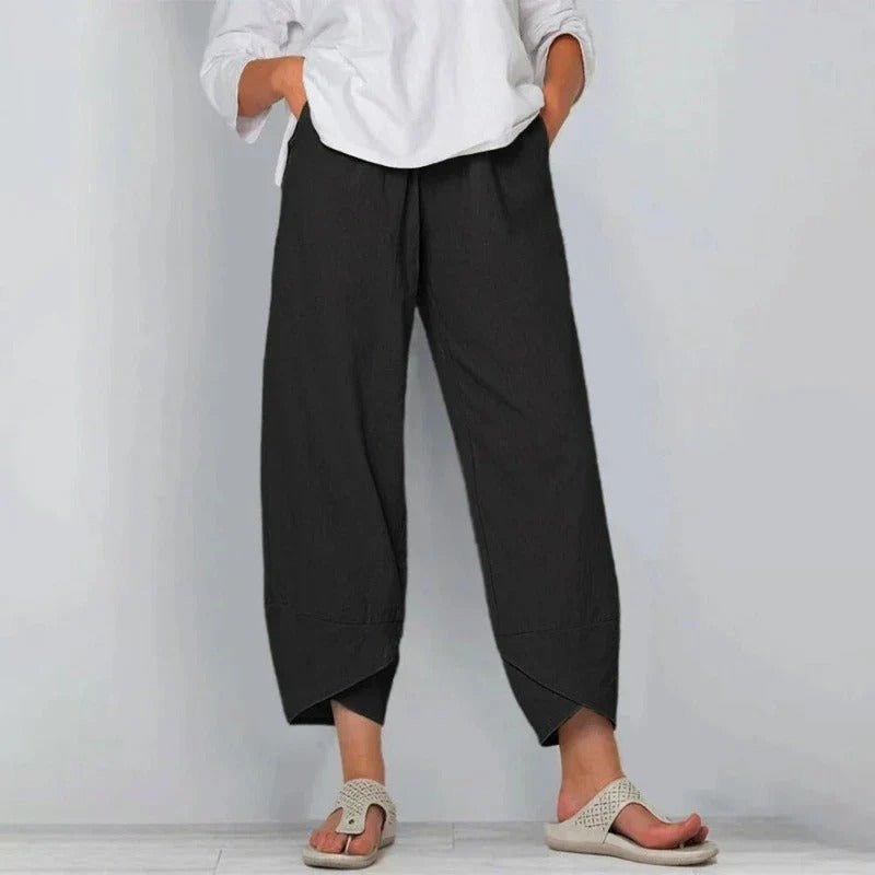 Tarni | Chic Summer Pants Light, Breathable, Softly Tailored - Nalani - Fashion Clothing and Decor