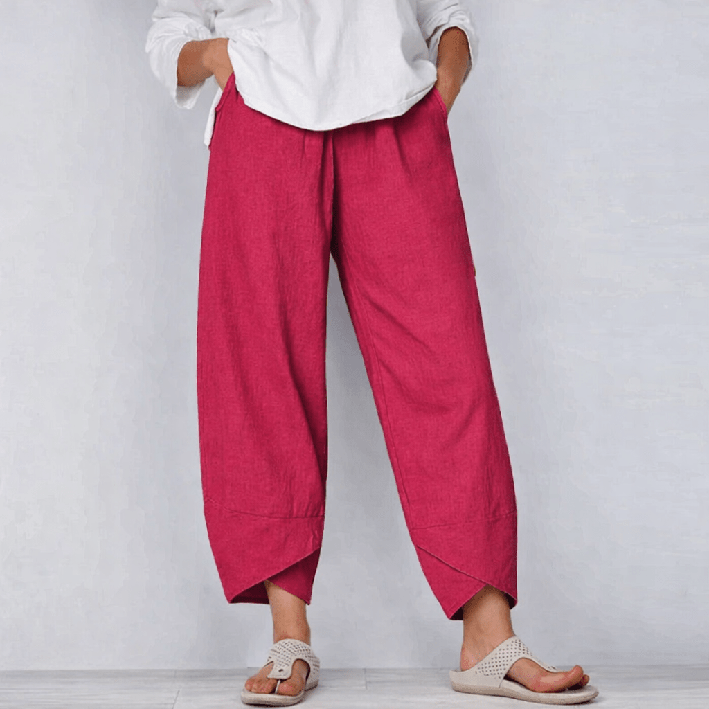 Tarni | Chic Summer Pants Light, Breathable, Softly Tailored - Nalani - Fashion Clothing and Decor