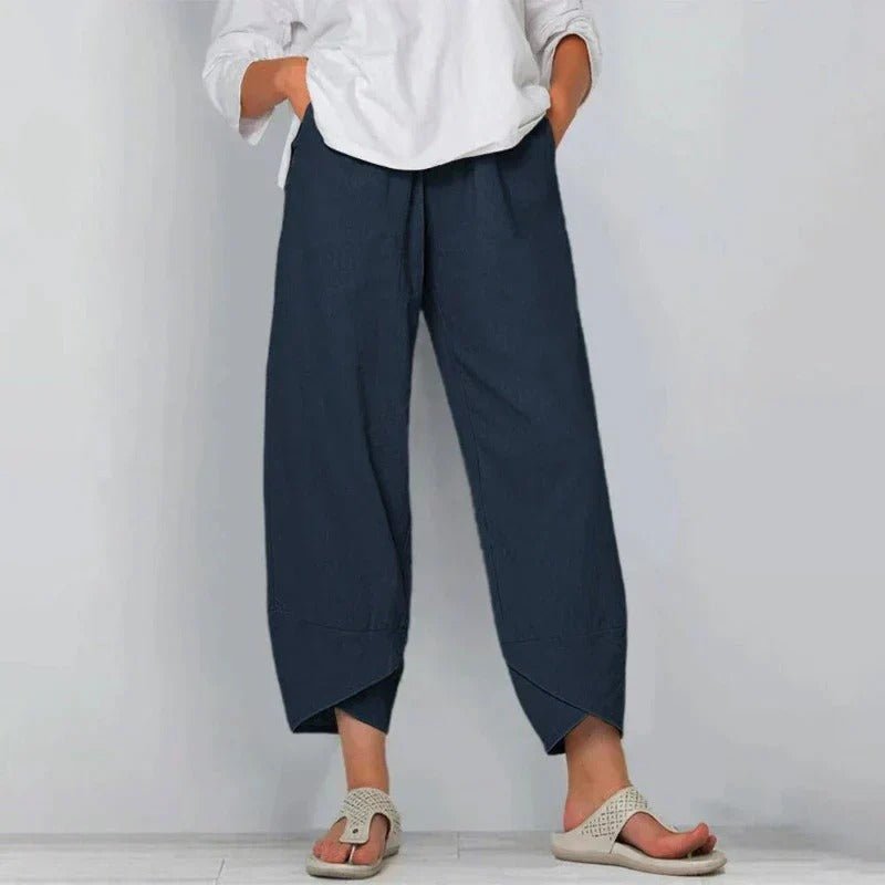 Tarni | Chic Summer Pants Light, Breathable, Softly Tailored - Nalani - Fashion Clothing and Decor