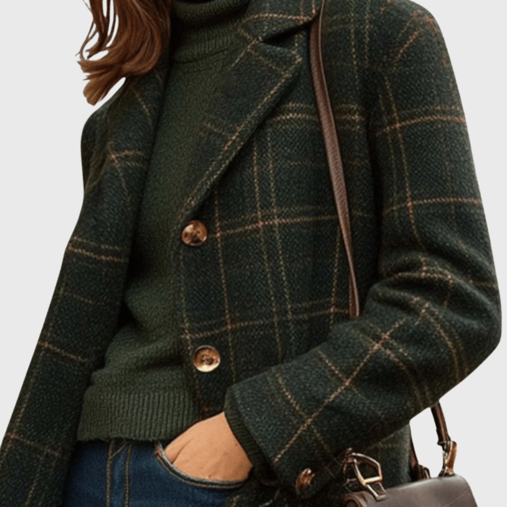 Tasana | Women’s Coat | Longline Button Front - Nalani - Fashion Clothing and Decor