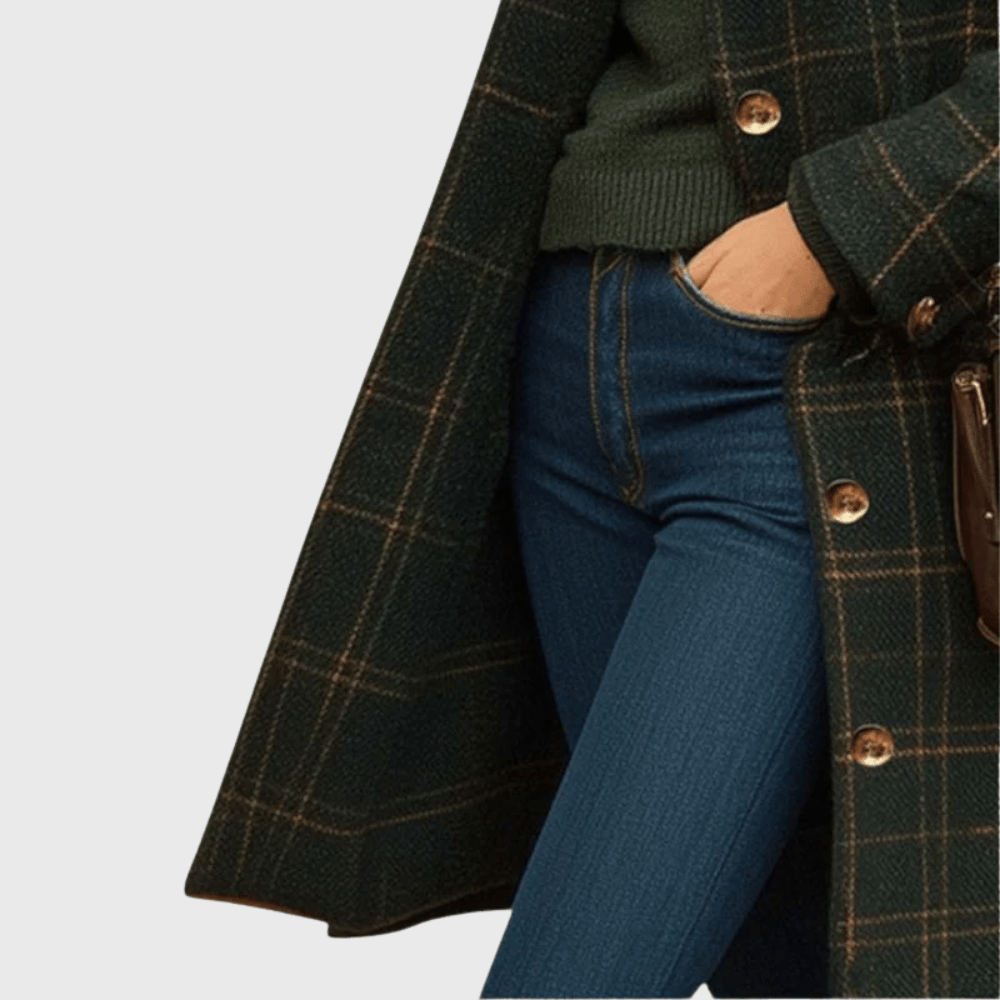 Tasana | Women’s Coat | Longline Button Front - Nalani - Fashion Clothing and Decor