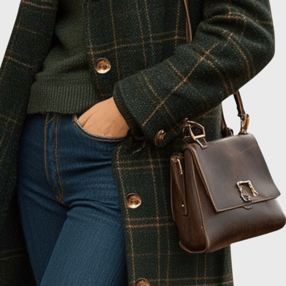 Tasana | Women’s Coat | Longline Button Front - Nalani - Fashion Clothing and Decor