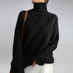 Tasana | Women's Diamond Knit Sweater - Textured Pullover - Nalani - Fashion Clothing and Decor