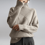 Tasana | Women's Diamond Knit Sweater - Textured Pullover - Nalani - Fashion Clothing and Decor