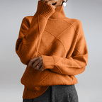 Tasana | Women's Diamond Knit Sweater - Textured Pullover - Nalani - Fashion Clothing and Decor