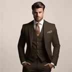 Three-Piece Men's Blazer With Waistcoat - Nalani - Fashion Clothing and Decor