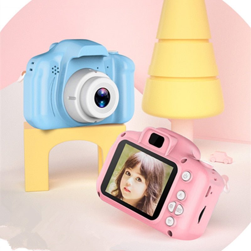 ToyCam HD – Kids Digital Camera 1080P with Photo & Video, Shockproof Case, 16GB Card Included, Pink or Blue - Nalani - Fashion Clothing and Decor