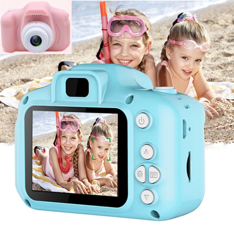 ToyCam HD – Kids Digital Camera 1080P with Photo & Video, Shockproof Case, 16GB Card Included, Pink or Blue - Nalani - Fashion Clothing and Decor