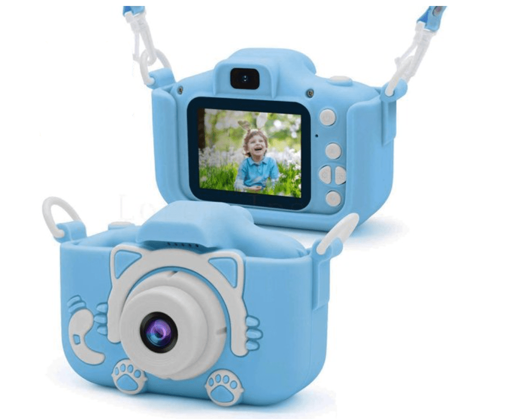 ToyCam HD – Kids Digital Camera 1080P with Photo & Video, Shockproof Case, 16GB Card Included, Pink or Blue - Nalani - Fashion Clothing and Decor