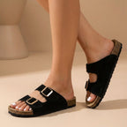 Two Strap Comfort Sandals For Everyday Casual Summer Wear - Nalani - UK and AUS Fashion Clothing and Decor